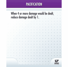 DC Heroclix Justice League Pacification Battlefield Condition Card