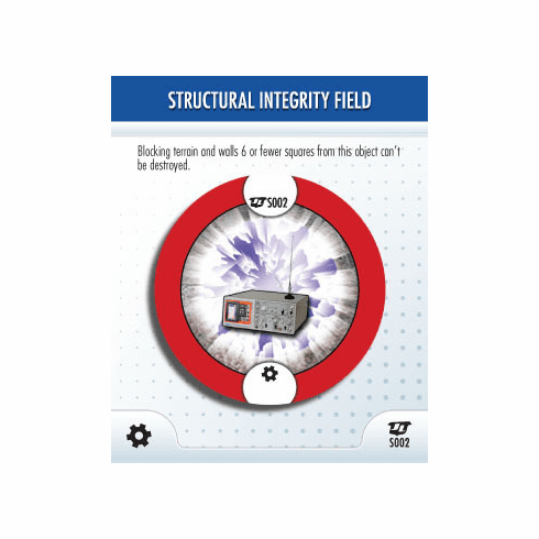 DC Heroclix Justice League Structural Integrity Field Special Object