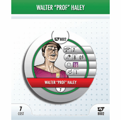 DC Heroclix Justice League Walter "Prof" Haley Bystander Token
