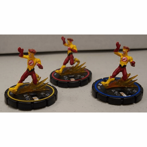DC Heroclix Legacy Impulse/Kid Flash REV Set #028 #029 #030