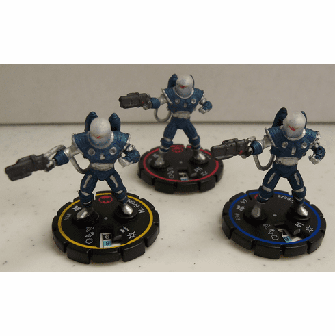 DC Heroclix Legacy Mr. Freeze REV Set #037 #038 #039