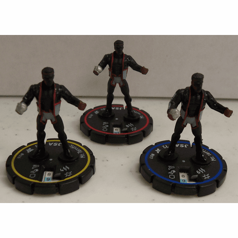 DC Heroclix Legacy Mr. Terrific REV Set #016 #017 #018