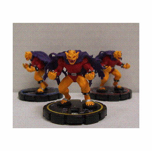 DC Heroclix Legacy The Demon REV Set #049 #050 #051