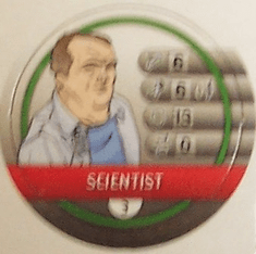 DC Heroclix Map Set Scientist Bystander Token