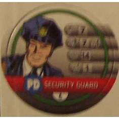 DC Heroclix Map Set Security Guard Bystander Token