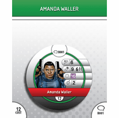 DC Heroclix Origin Amanda Waller Bystander Token