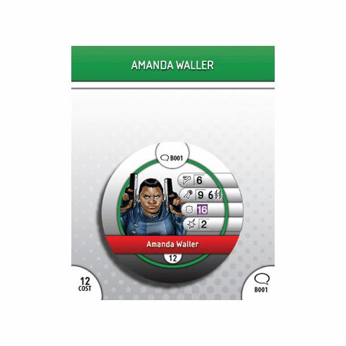 DC Heroclix Origin Amanda Waller Bystander Token
