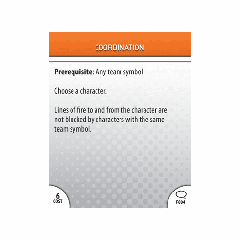 DC Heroclix Origin Coordination Feat Card