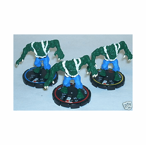 DC Heroclix Unleashed Killer Croc REV Set #043 #044 #045