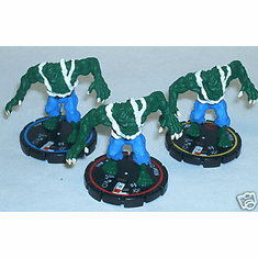 DC Heroclix Unleashed Killer Croc REV Set #043 #044 #045