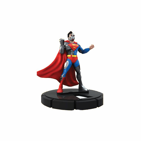 DC Superman Heroclix Rare figure #034 Cyborg Superman