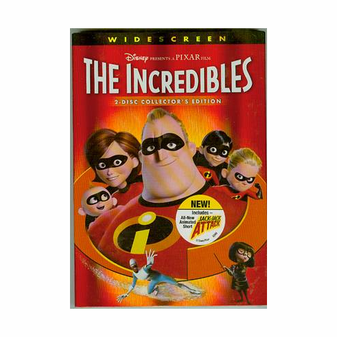 Disney's The Incredibles Widescreen DVD