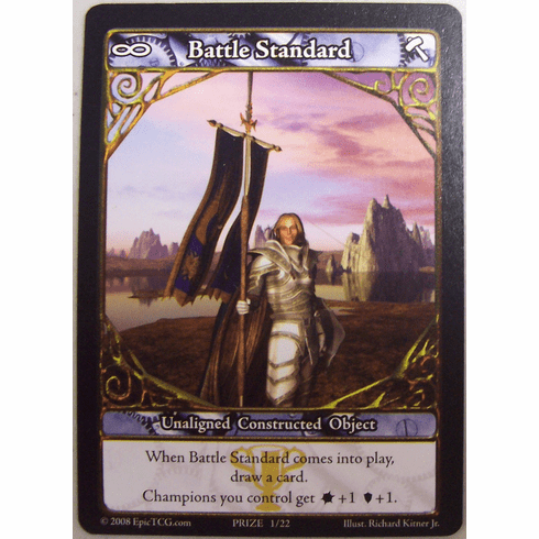 EPIC Tcg Battle Standard Prize Card