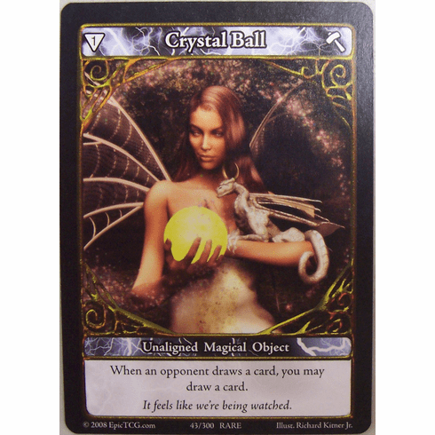 EPIC Tcg Crystal Ball EA Promo Card