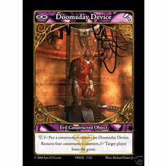 EPIC Tcg Doomsday Device Prize Card