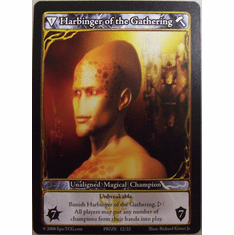 EPIC Tcg Harbinger of the Gathering Prize Card