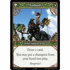 EPIC Tcg Single Ambush Card