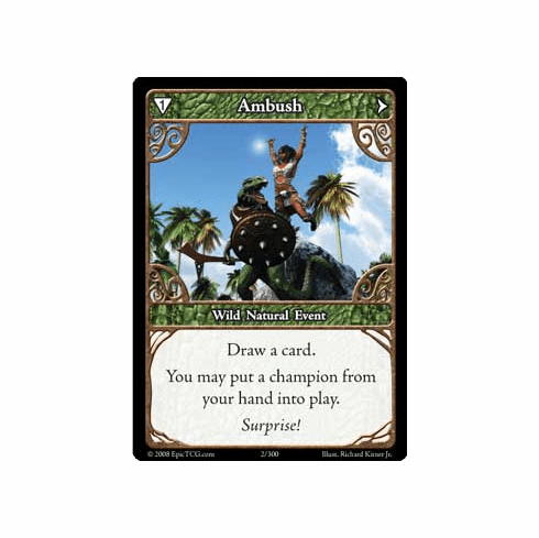 EPIC Tcg Single Ambush Card