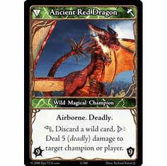 EPIC Tcg Single Ancient Red Dragon Card