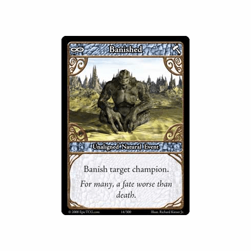EPIC Tcg Single Banished Card