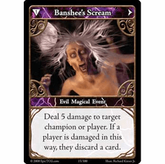 EPIC Tcg Single Banshee's Scream Card