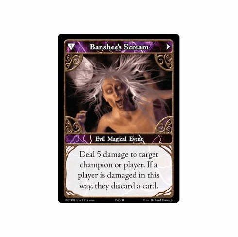 EPIC Tcg Single Banshee's Scream Card