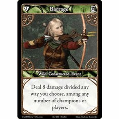 EPIC Tcg Single Barrage Card