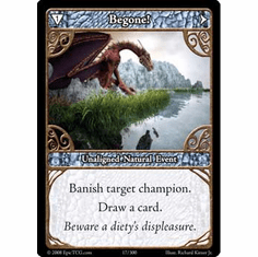 EPIC Tcg Single Begone Card