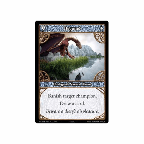 EPIC Tcg Single Begone Card