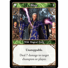 EPIC Tcg Single Blast Card