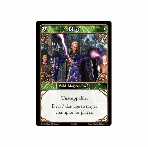 EPIC Tcg Single Blast Card