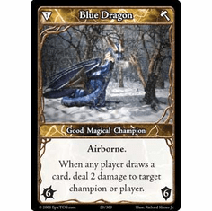 EPIC Tcg Single Blue Dragon Card