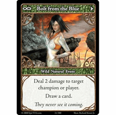 EPIC Tcg Single Bolt from the Blue Card