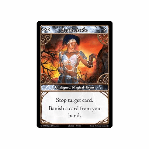 EPIC Tcg Single Brush Aside Card