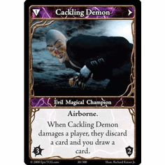 EPIC Tcg Single Cackling Demon Card