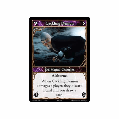 EPIC Tcg Single Cackling Demon Card