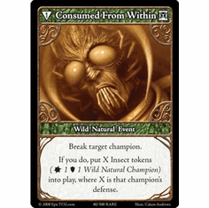 EPIC Tcg Single Comsumed From Within Card