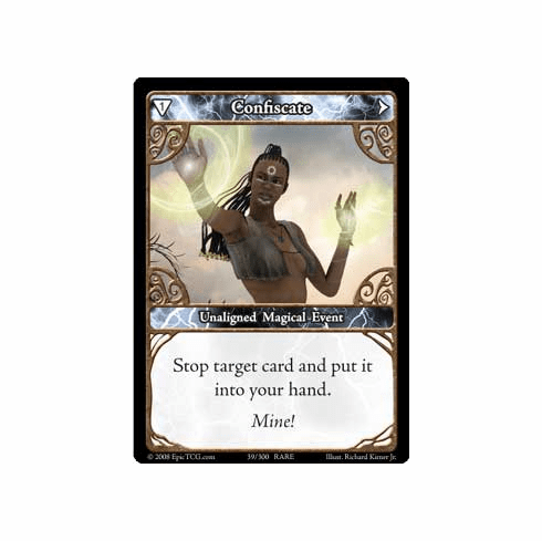 EPIC Tcg Single Confiscate Card