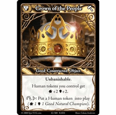 EPIC Tcg Single Crown of the People Card