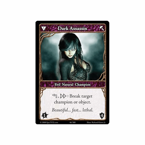 EPIC Tcg Single Dark Assassin Card