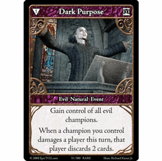 EPIC Tcg Single Dark Purpose Card