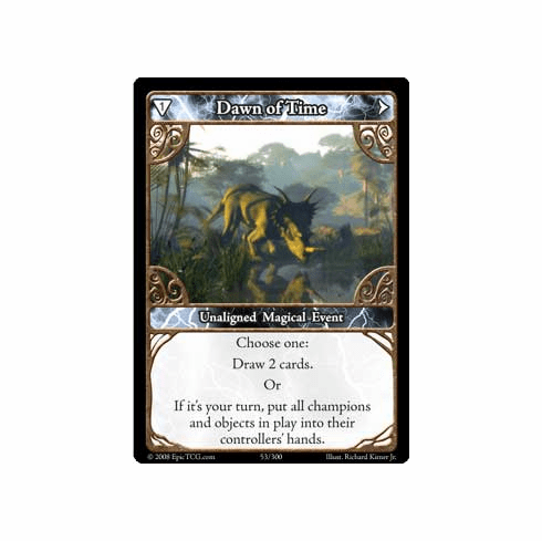 EPIC Tcg Single Dawn of Time Card