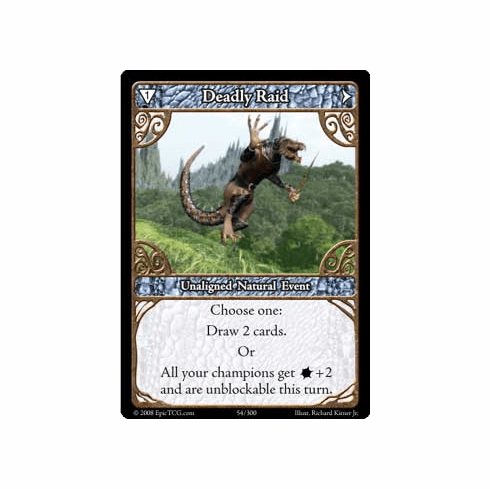 EPIC Tcg Single Deadly Raid Card