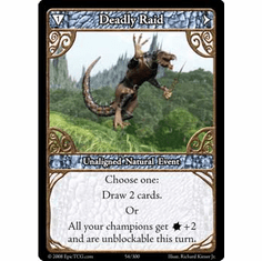 EPIC Tcg Single Deadly Raid Card