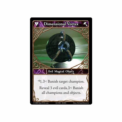 EPIC Tcg Single Dimensional Vortex Card