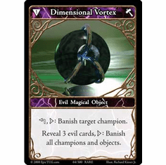 EPIC Tcg Single Dimensional Vortex Card