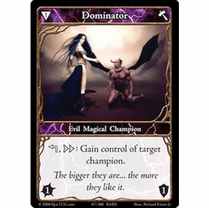 EPIC Tcg Single Dominator Card