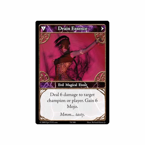 EPIC Tcg Single Drain Essence Card