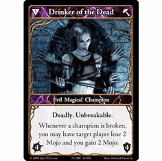 EPIC Tcg Single Drinker of the Dead Card