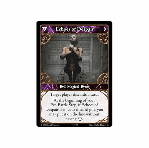 EPIC Tcg Single Echoes of Despair Card